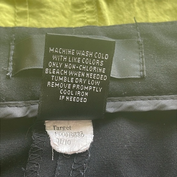 Mossimo Black Stretch Pants Size 16 - Picture 4 of 4